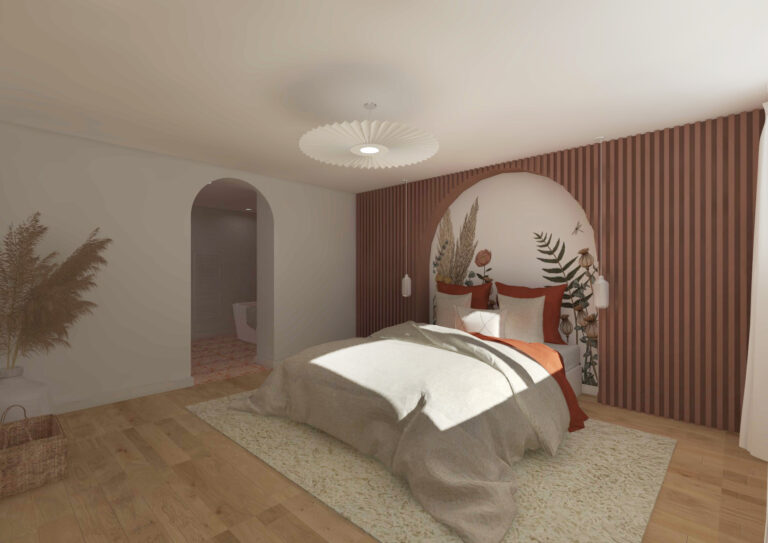 Suite parentale avec dressing — Projet LE COLOMBIER